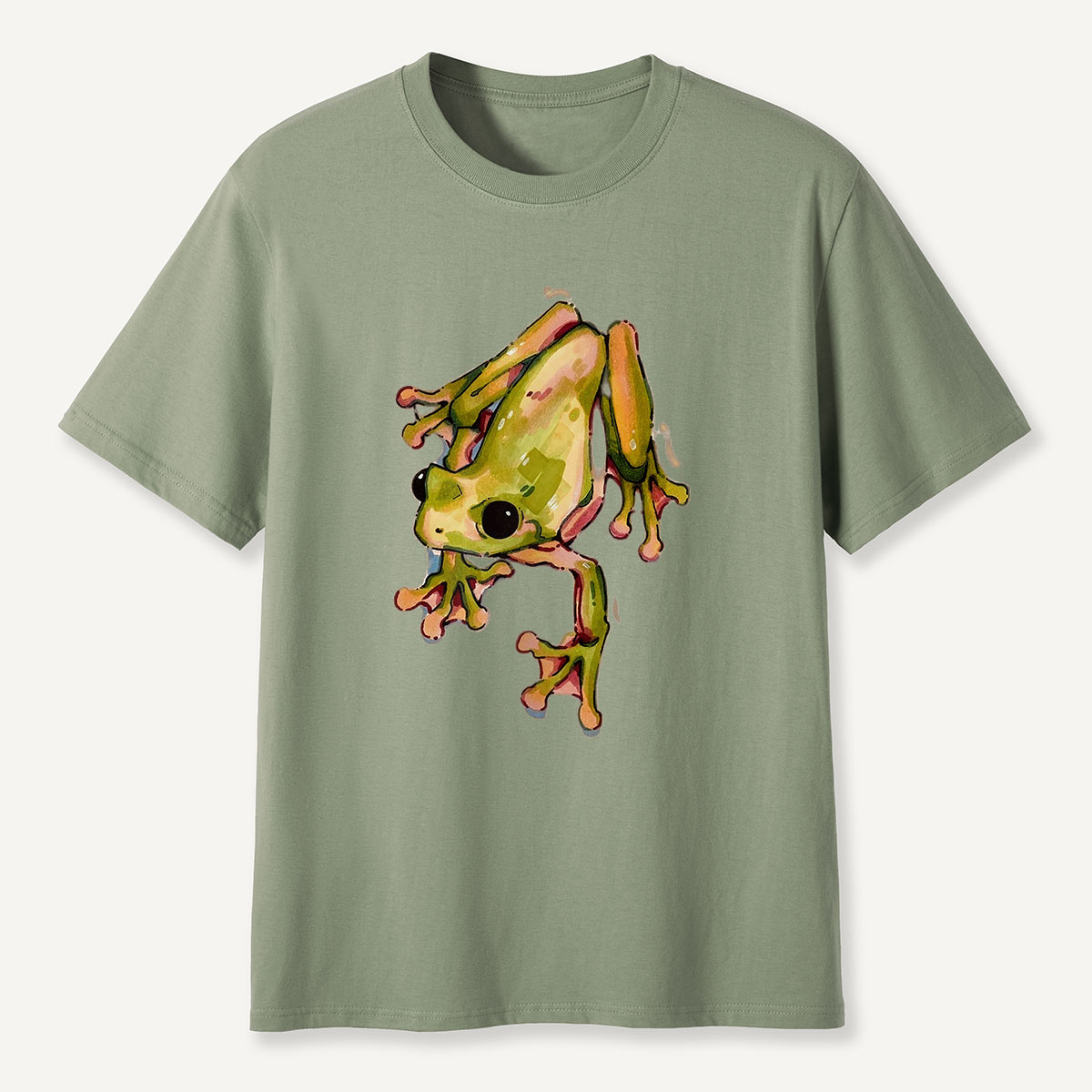 Watercolor Tree Frog T-Shirt