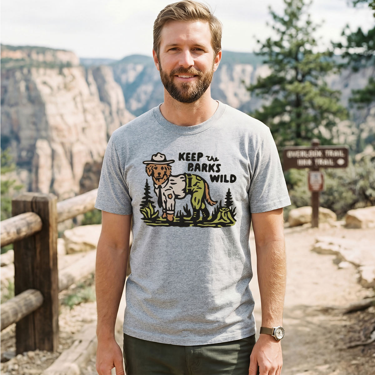 Keep The Barks Wild T-shirt