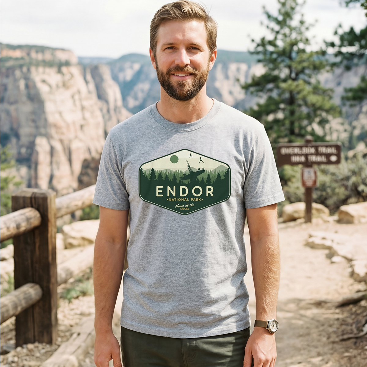 Star Wars Endor National Park T-Shirt