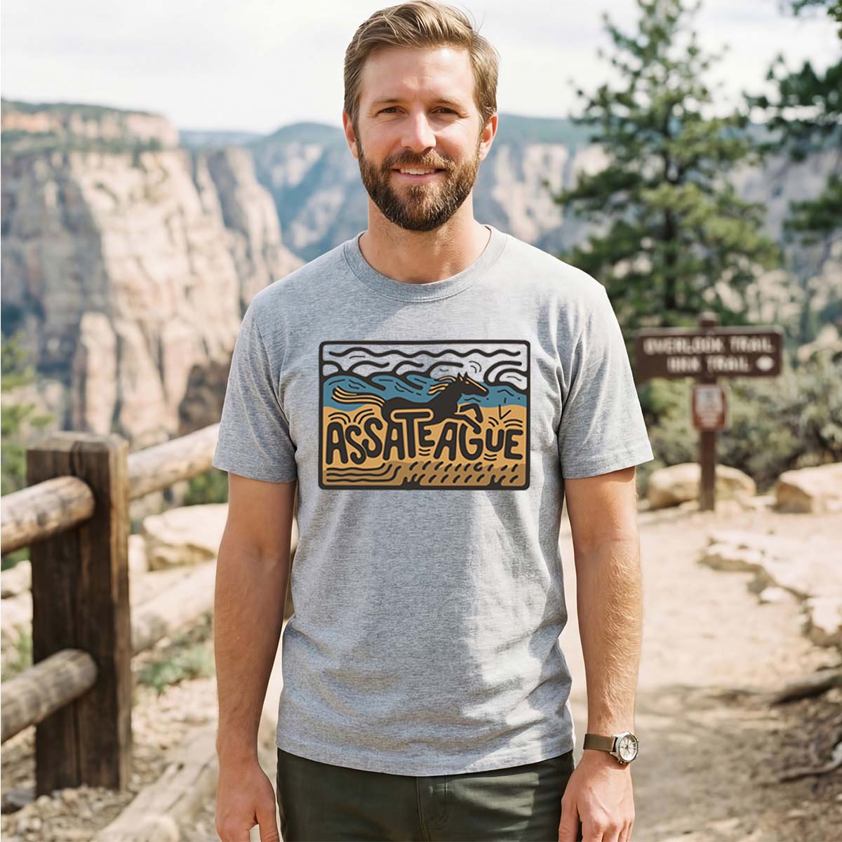 Assateague Island Tee Cotton Classic T-Shirt