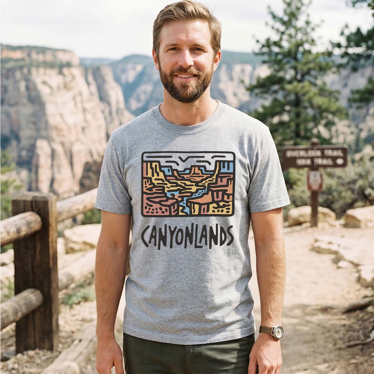 Canyonlands National Park Tee Cotton Classic T-Shirt