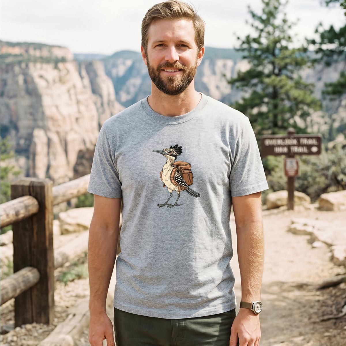 Roadrunner Backpacker T-Shirt