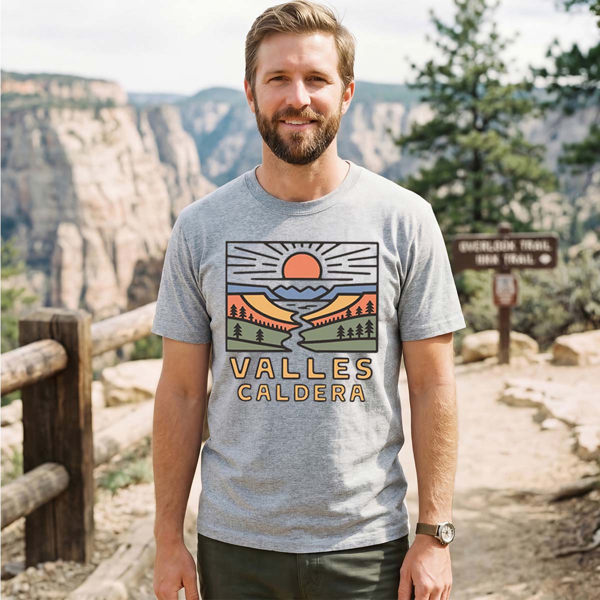 Valles Caldera National Preserve Tee Cotton Classic T-Shirt