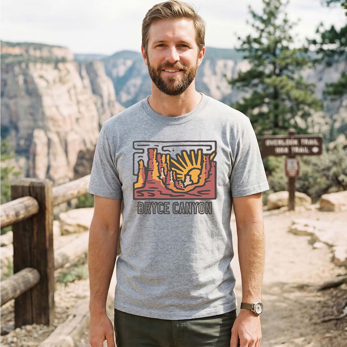 Bryce Canyon National Park Tee Cotton Classic T-Shirt
