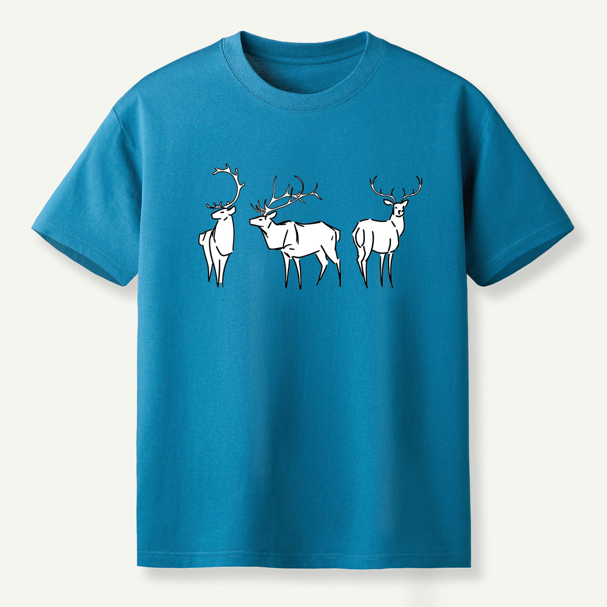 Deer Species Antler Study T-Shirt