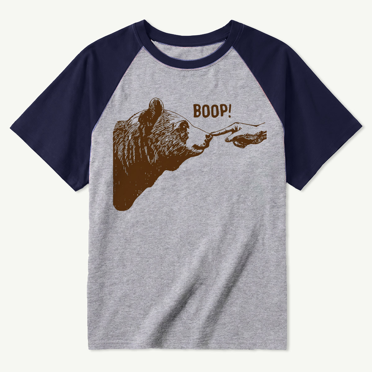 Boop Bear Nose Raglan T-Shirt
