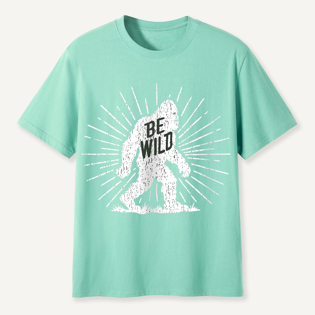 Be Wild Bigfoot Silhouette T-Shirt