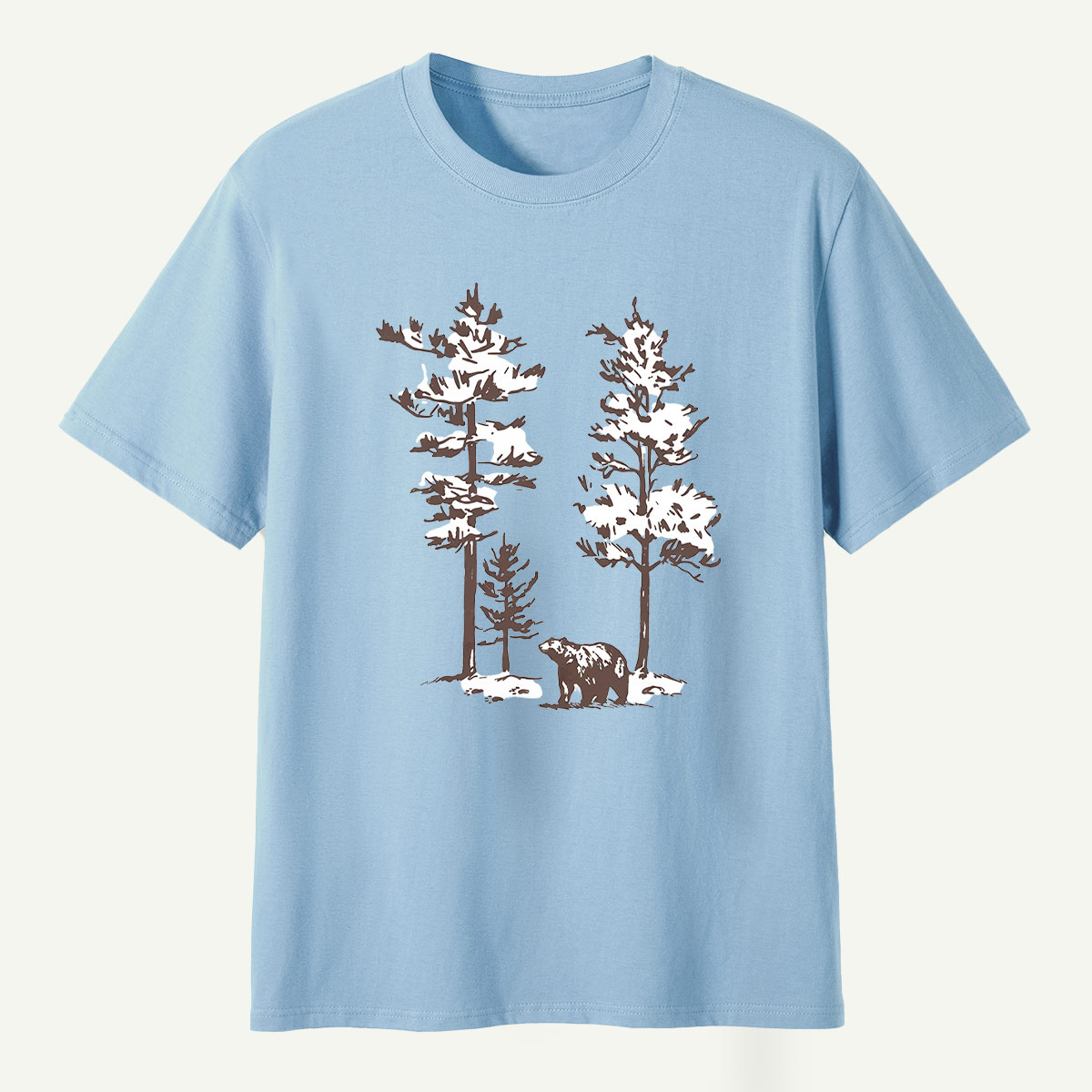 Moose Among The Pine Trees T-Shirt