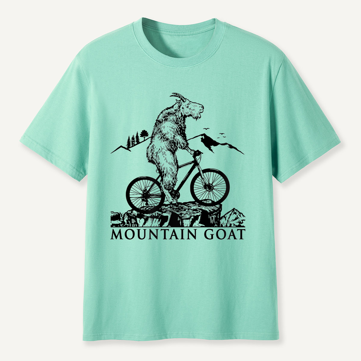 Mountain Goat Bicycle Adventure T-Shirt