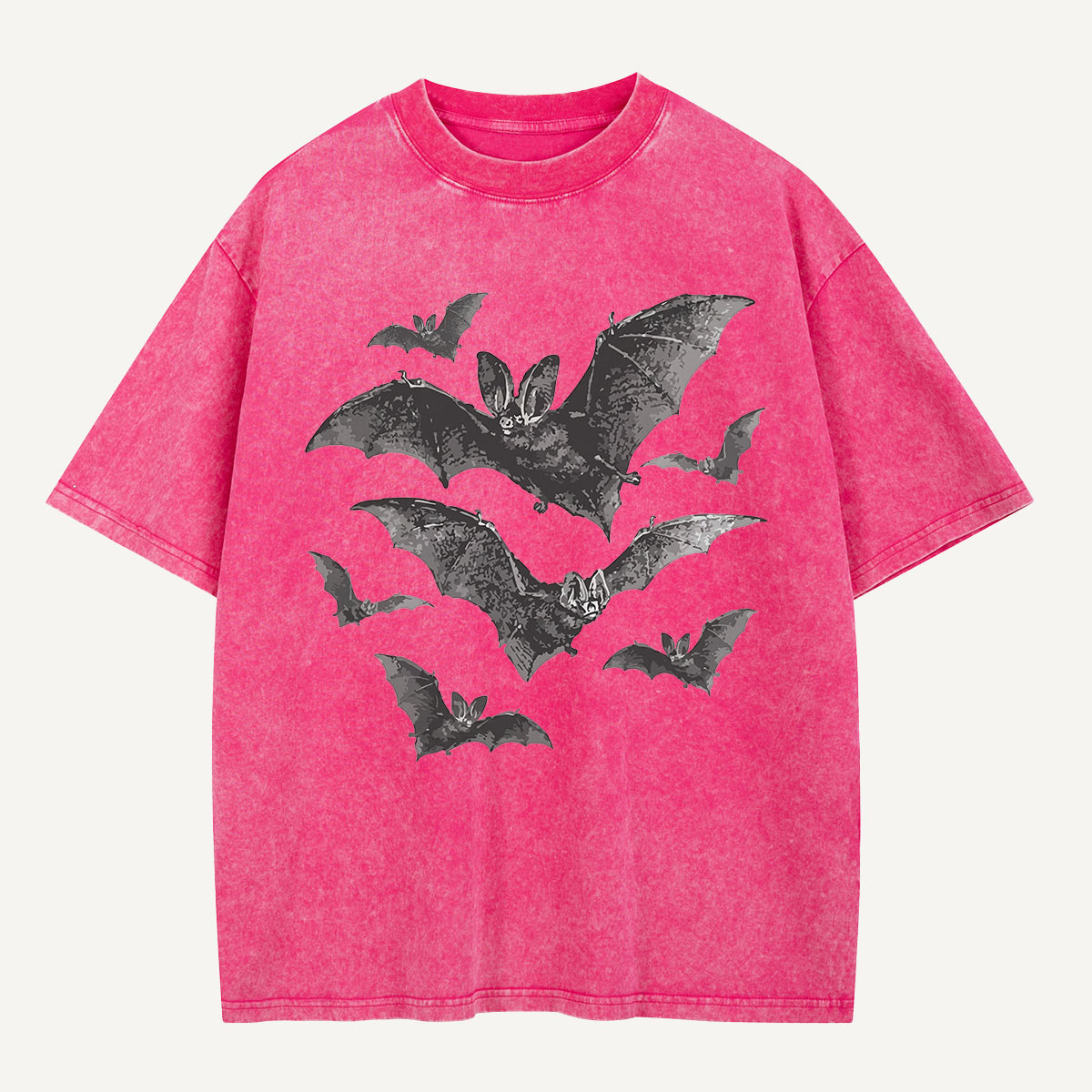 The Bat Pack Takes Flight Washed T-Shirt