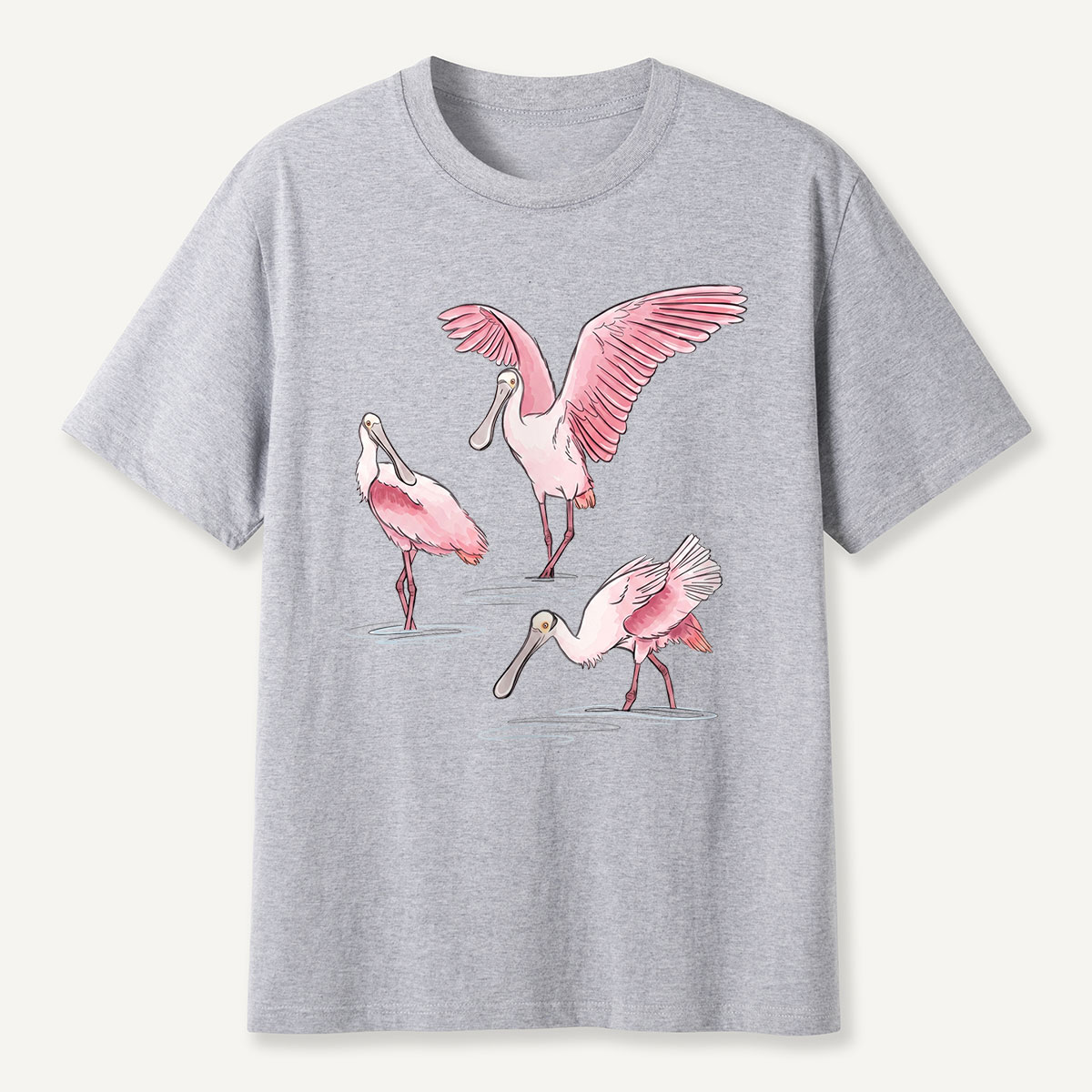 Roseate Spoonbill Bird T-Shirt