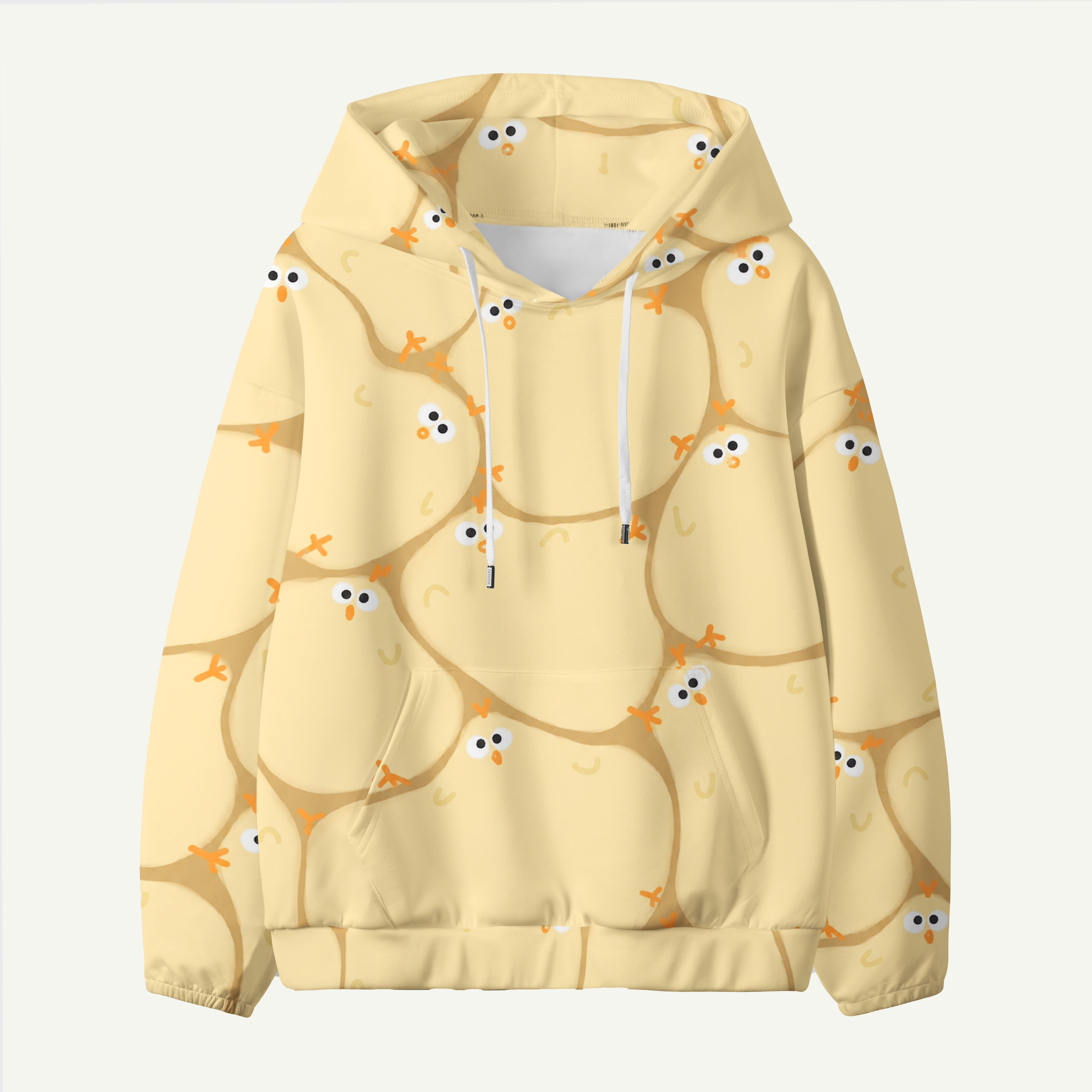 Chubby Guinea Pig Faces Pattern Kids All-over Printed Hoodie