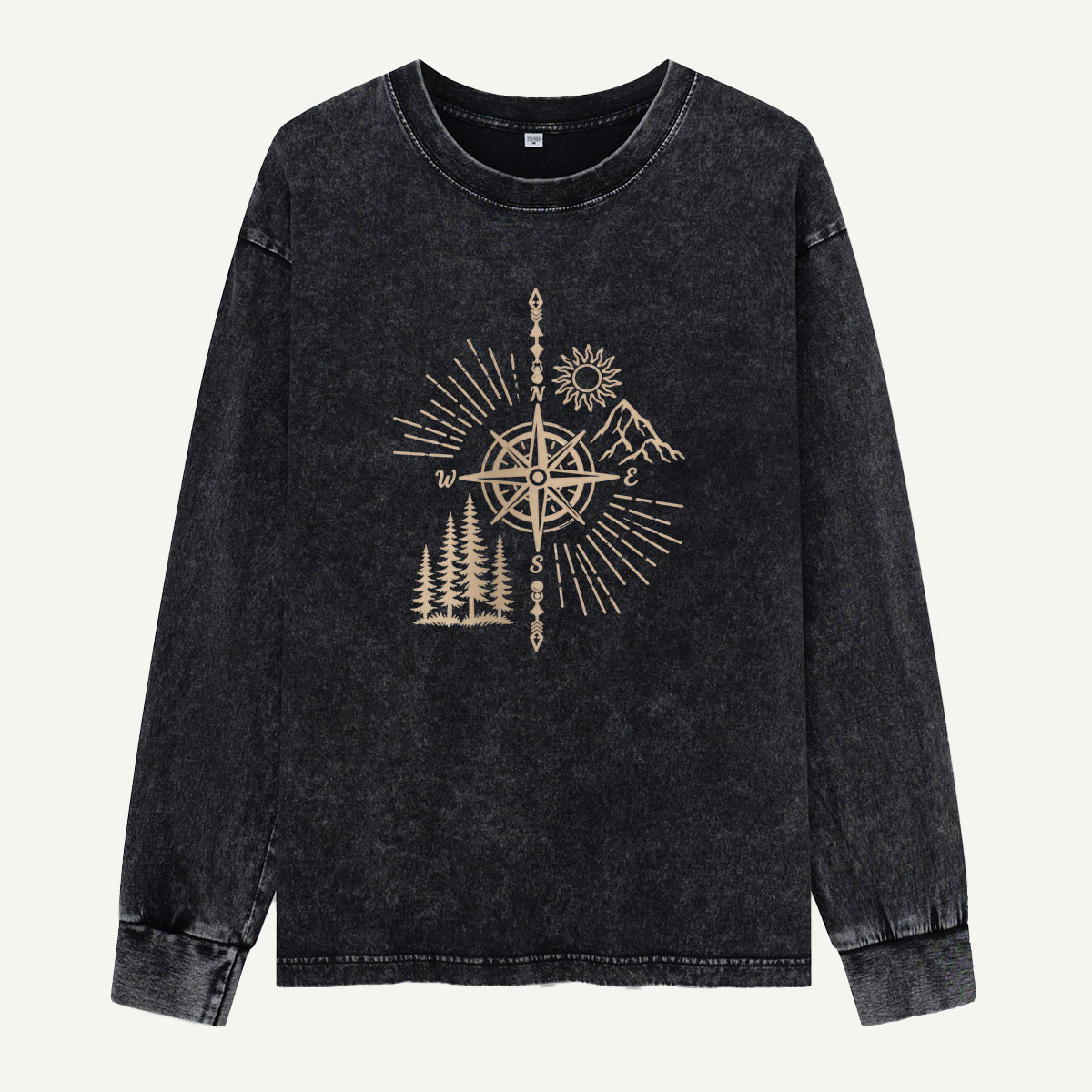 Find Your Way Outdoors Washed Long Sleeves