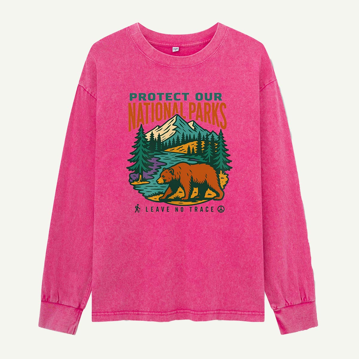 Discover the Great Outdoors Washed Long Sleeves