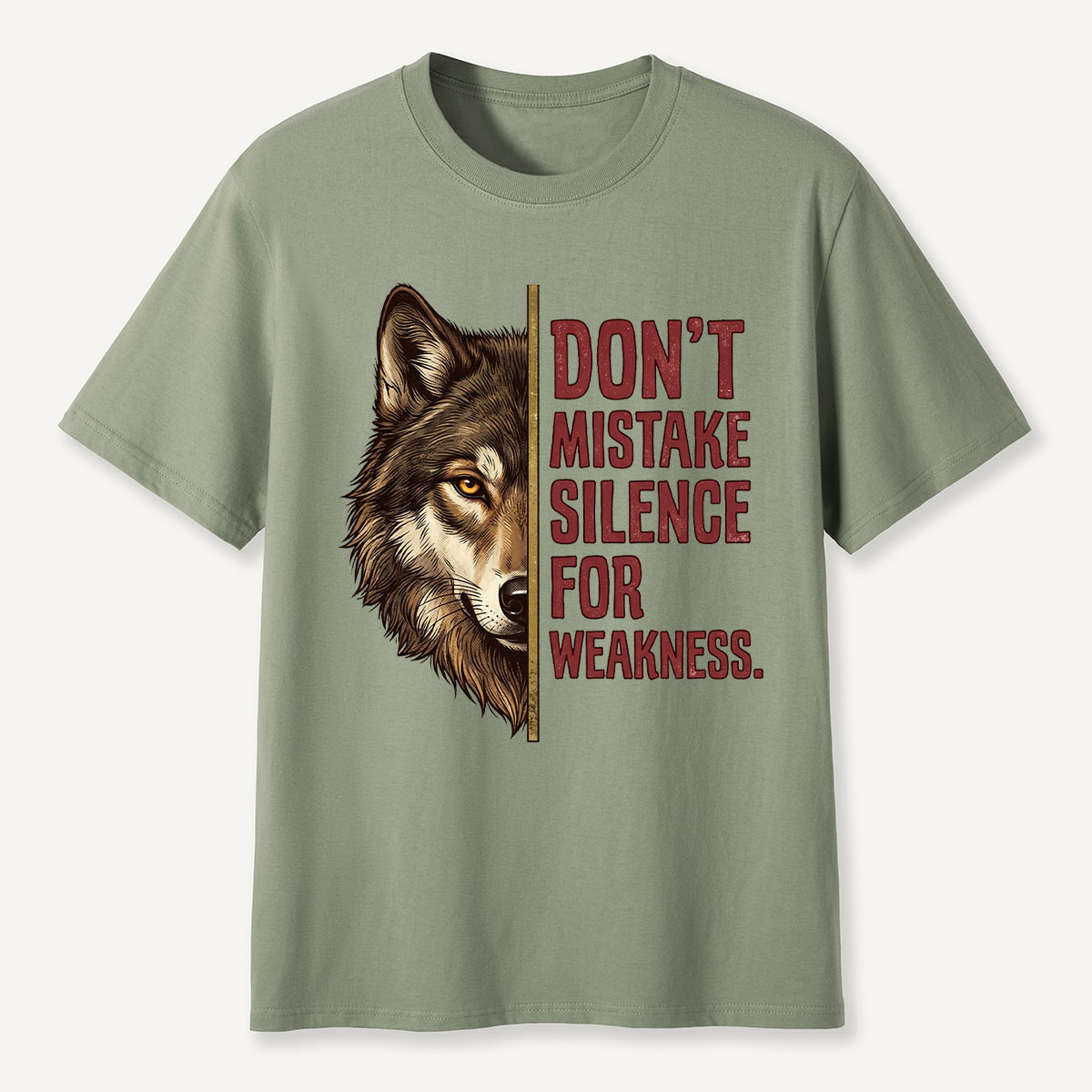 Predator Wolf Face T-Shirt