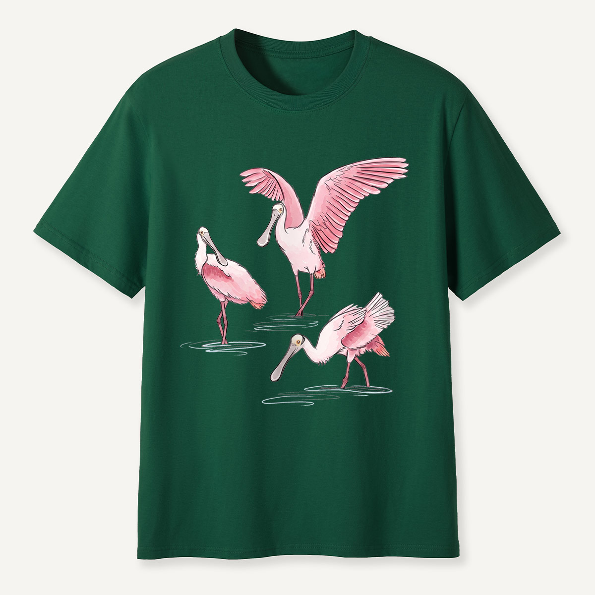 Roseate Spoonbill Bird T-Shirt
