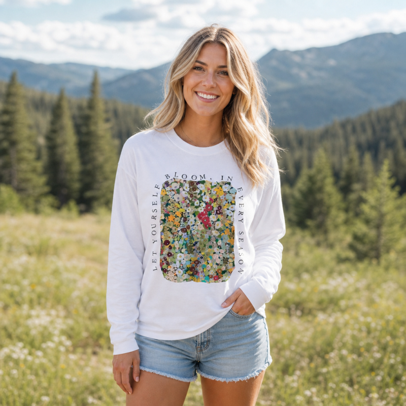 Season Wildflower Long Sleeve T-Shirt