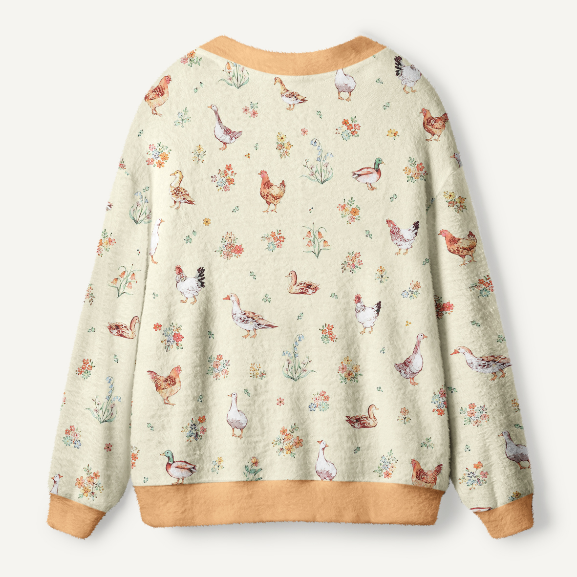 Barnyard Blooms Ugly Cardigan Sweaters