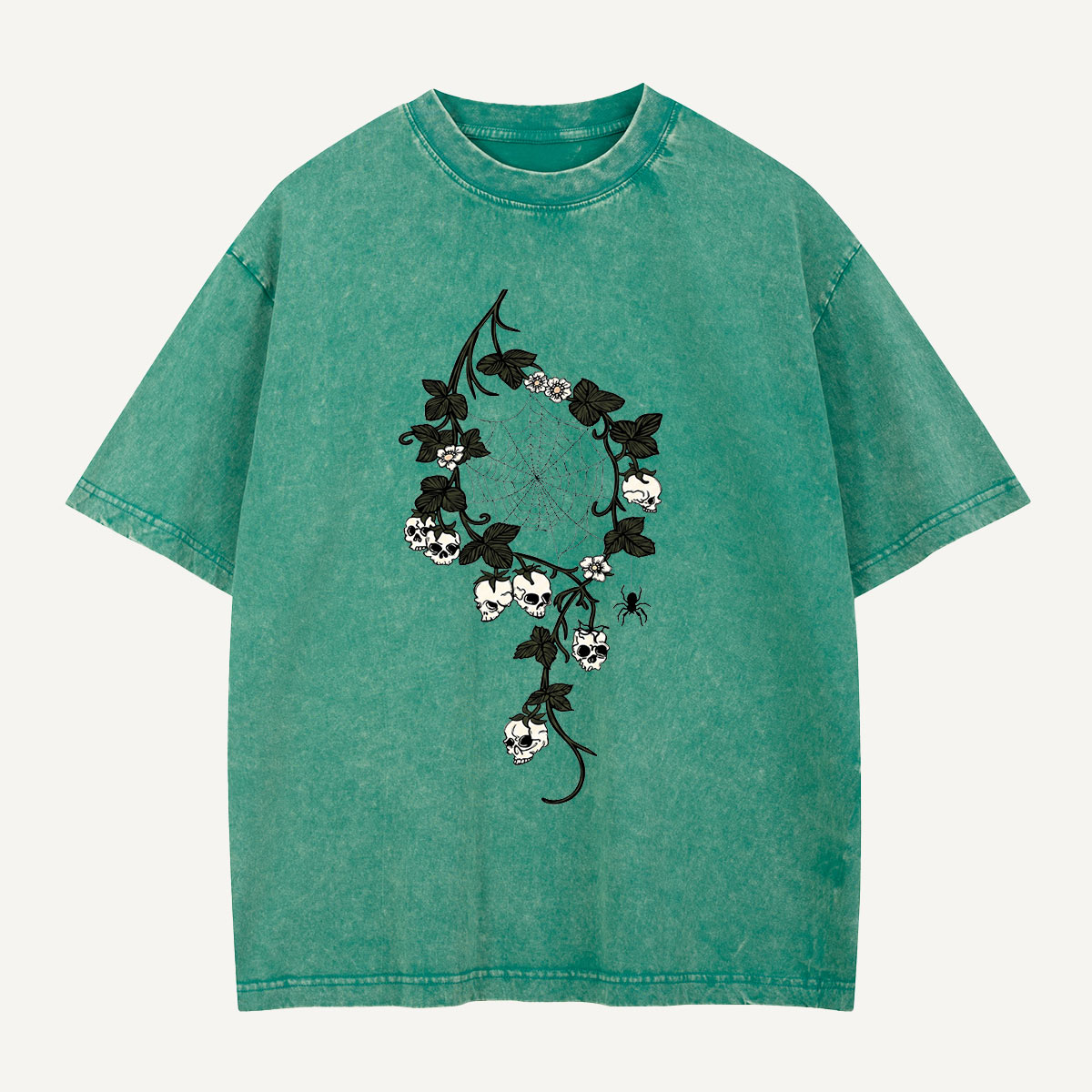 Web of Bones Washed T-Shirt