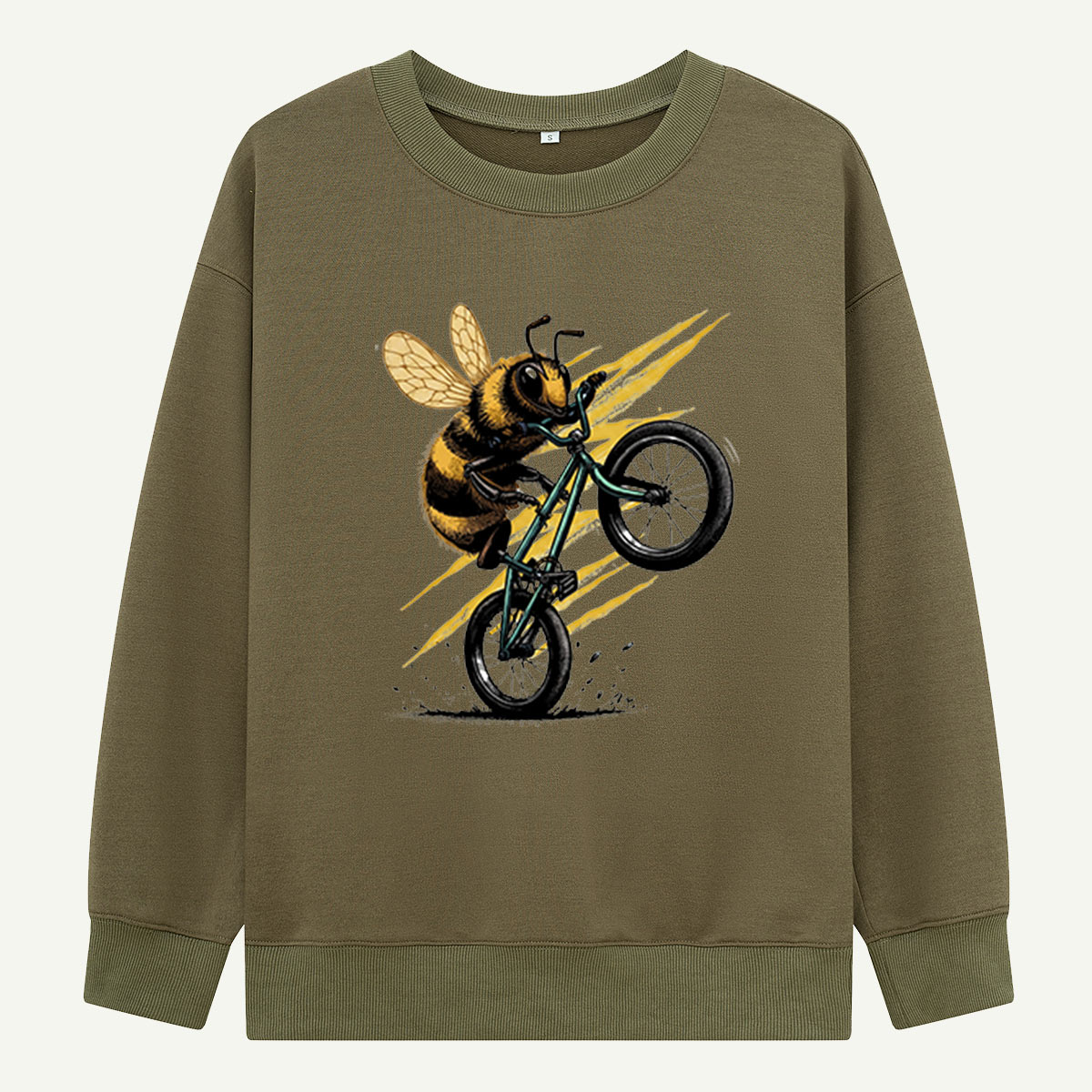 Bee-Hold My Bike Sweatshirts