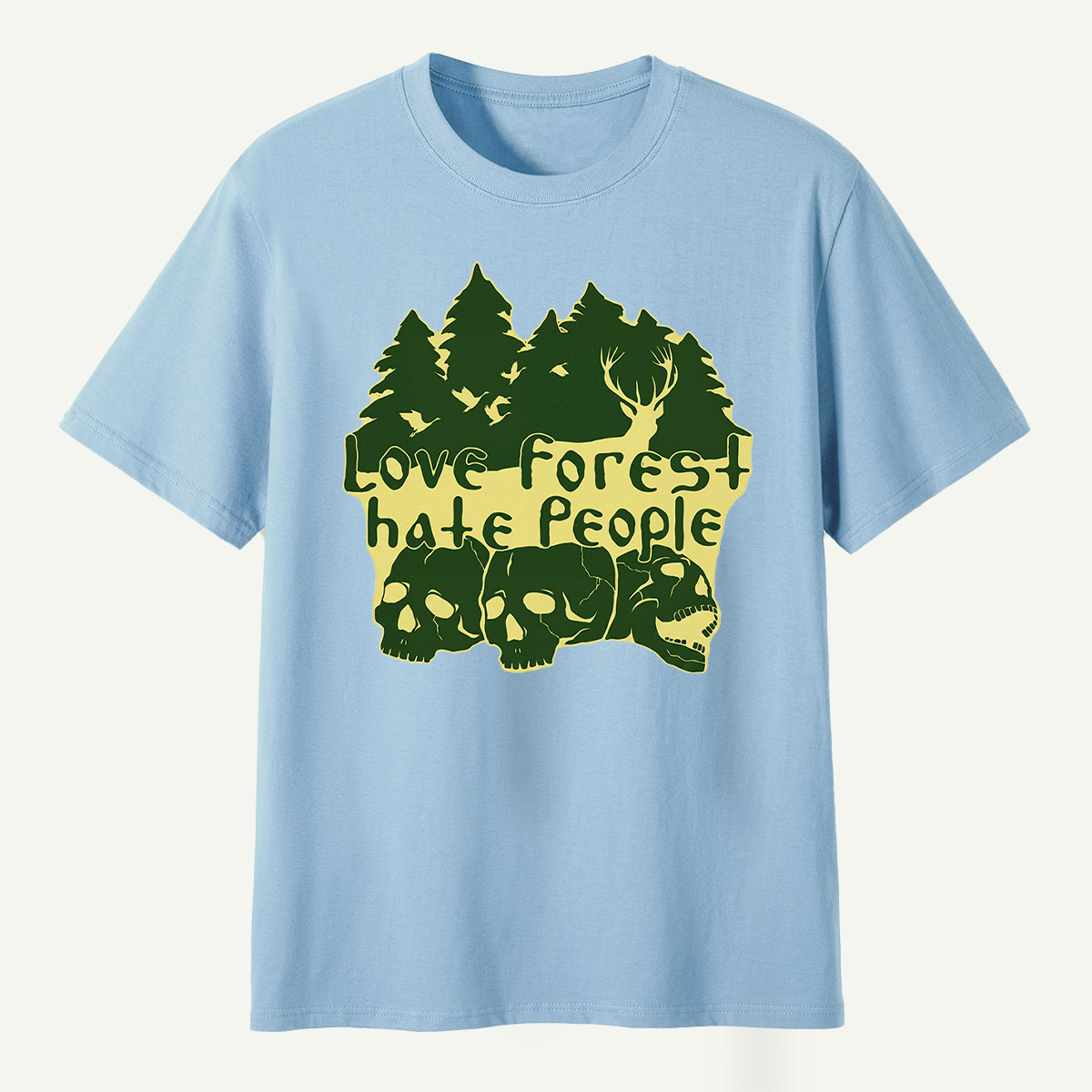 Love Forest Hate People T-Shirt
