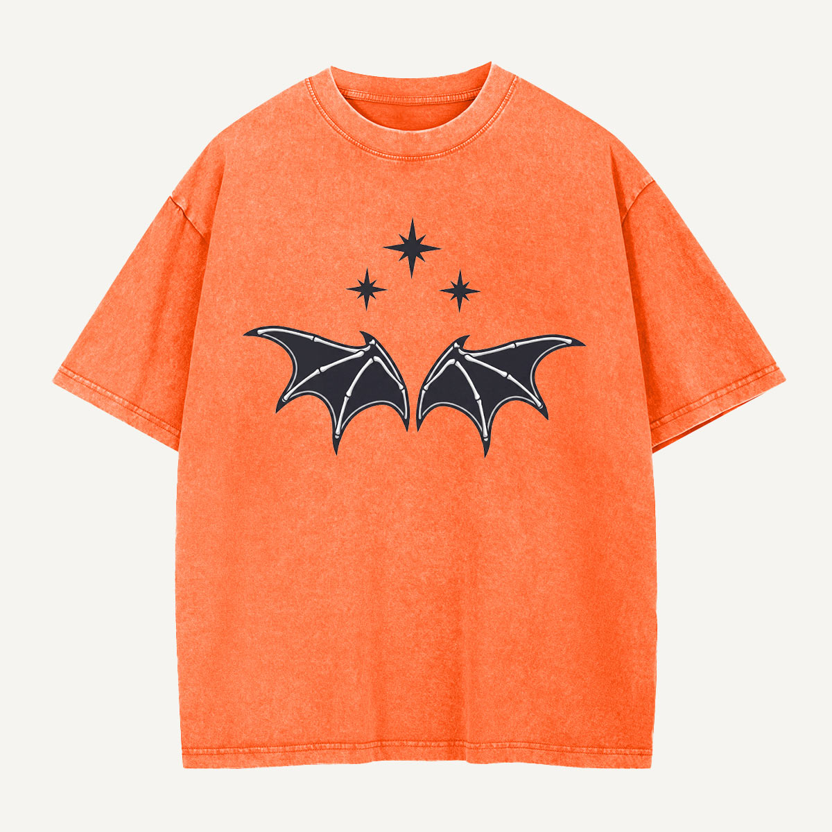 Wings Under the Stars Washed T-Shirt