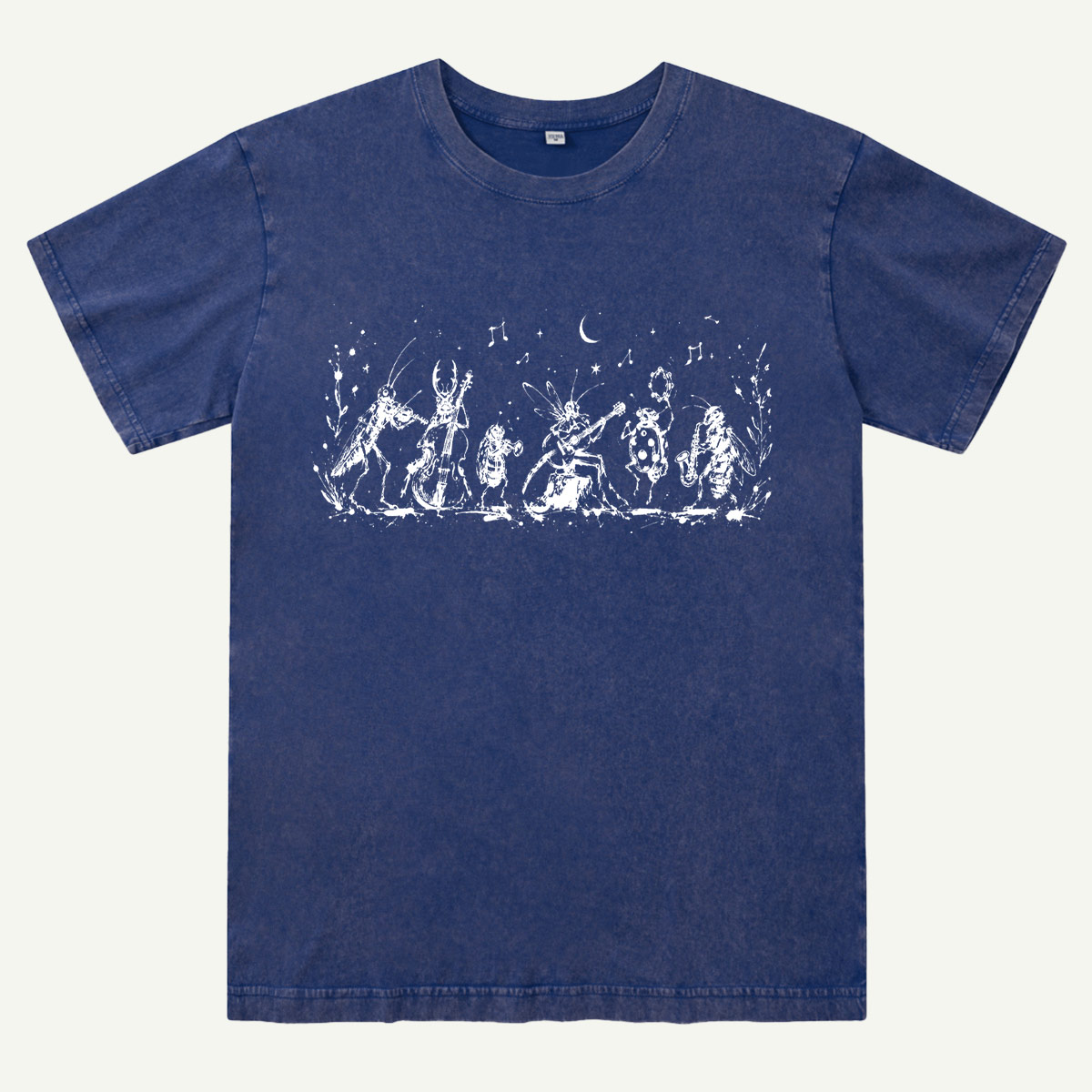 Forest Insect Orchestra Washed T-Shirt