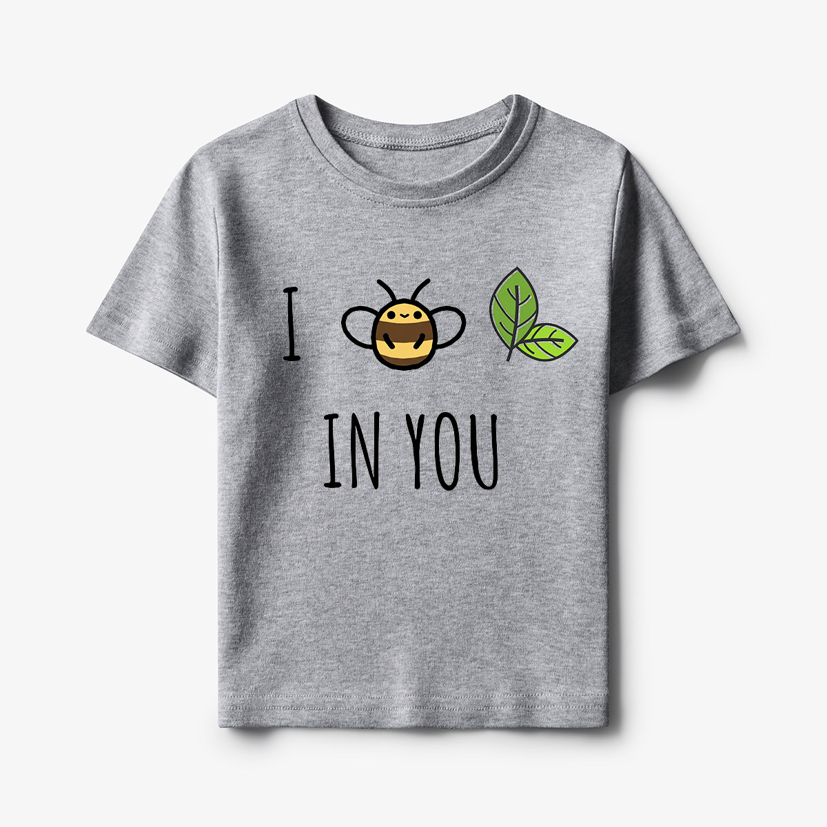 Bee Leaf Pun “I Believe in You” Kids T-Shirt