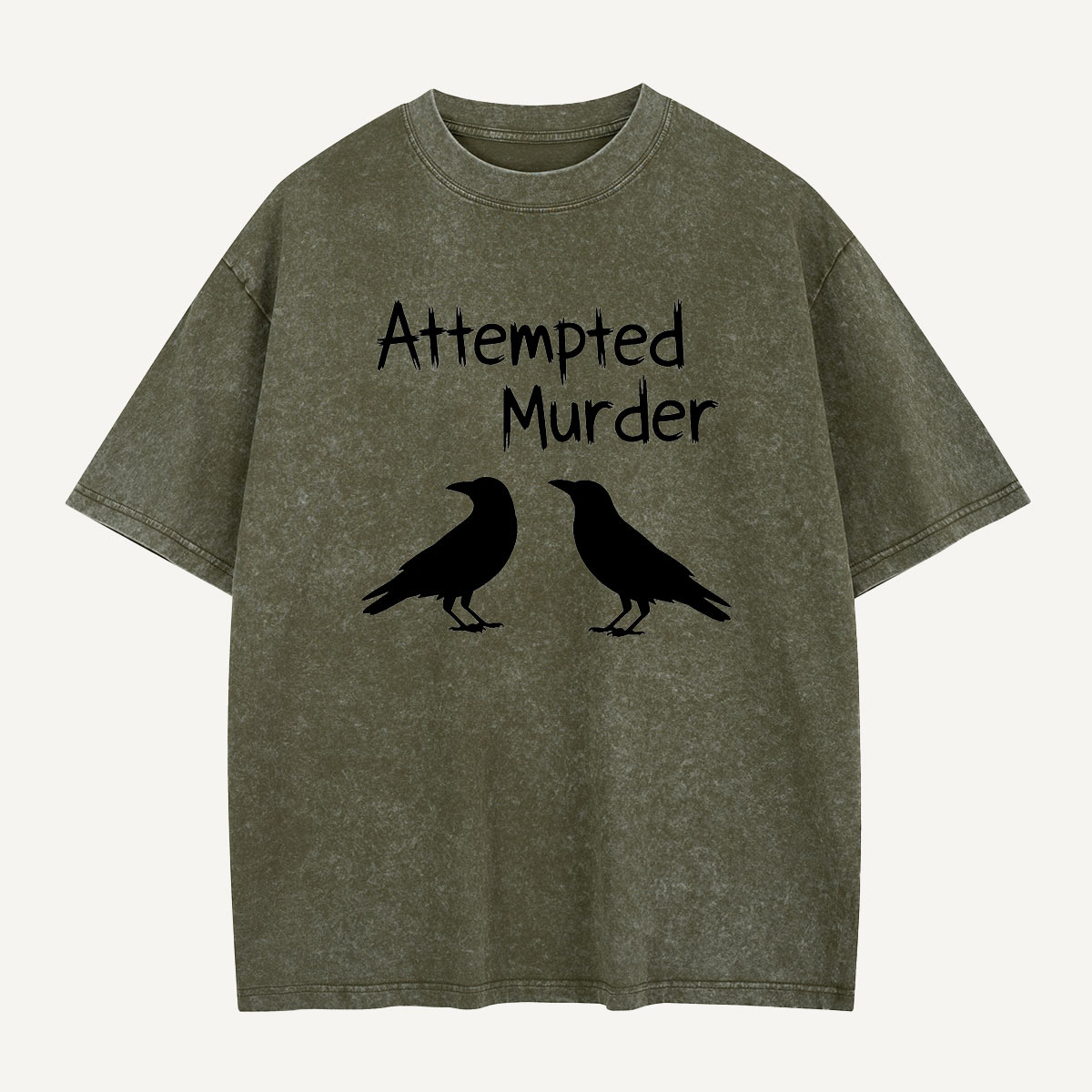Attempted Murder Washed T-Shirt