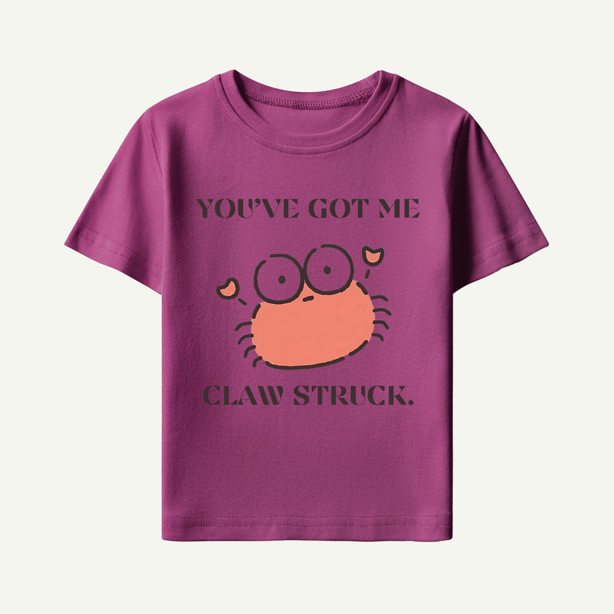 You’ve Got Me Claw Struck Crab Kids T-Shirt