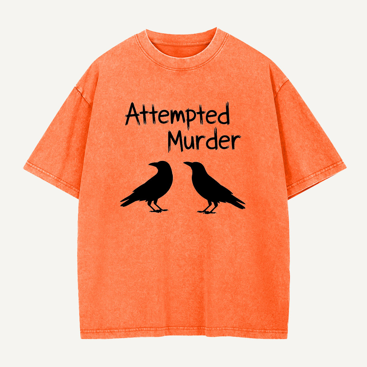 Attempted Murder Washed T-Shirt
