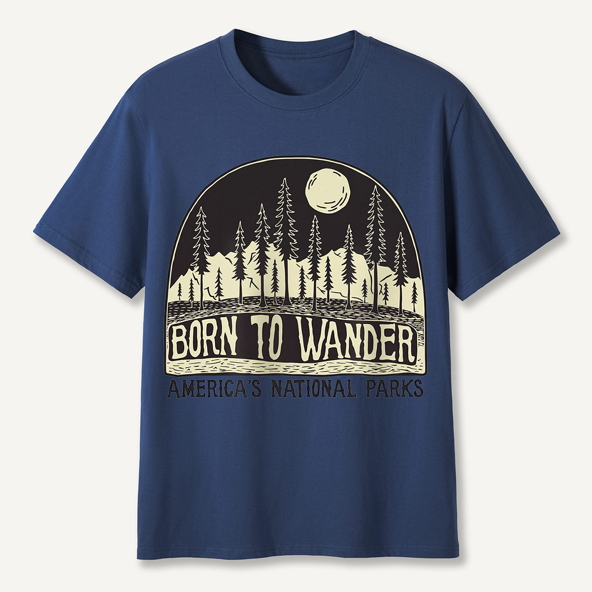Born to Wander America’s National Parks T-Shirt