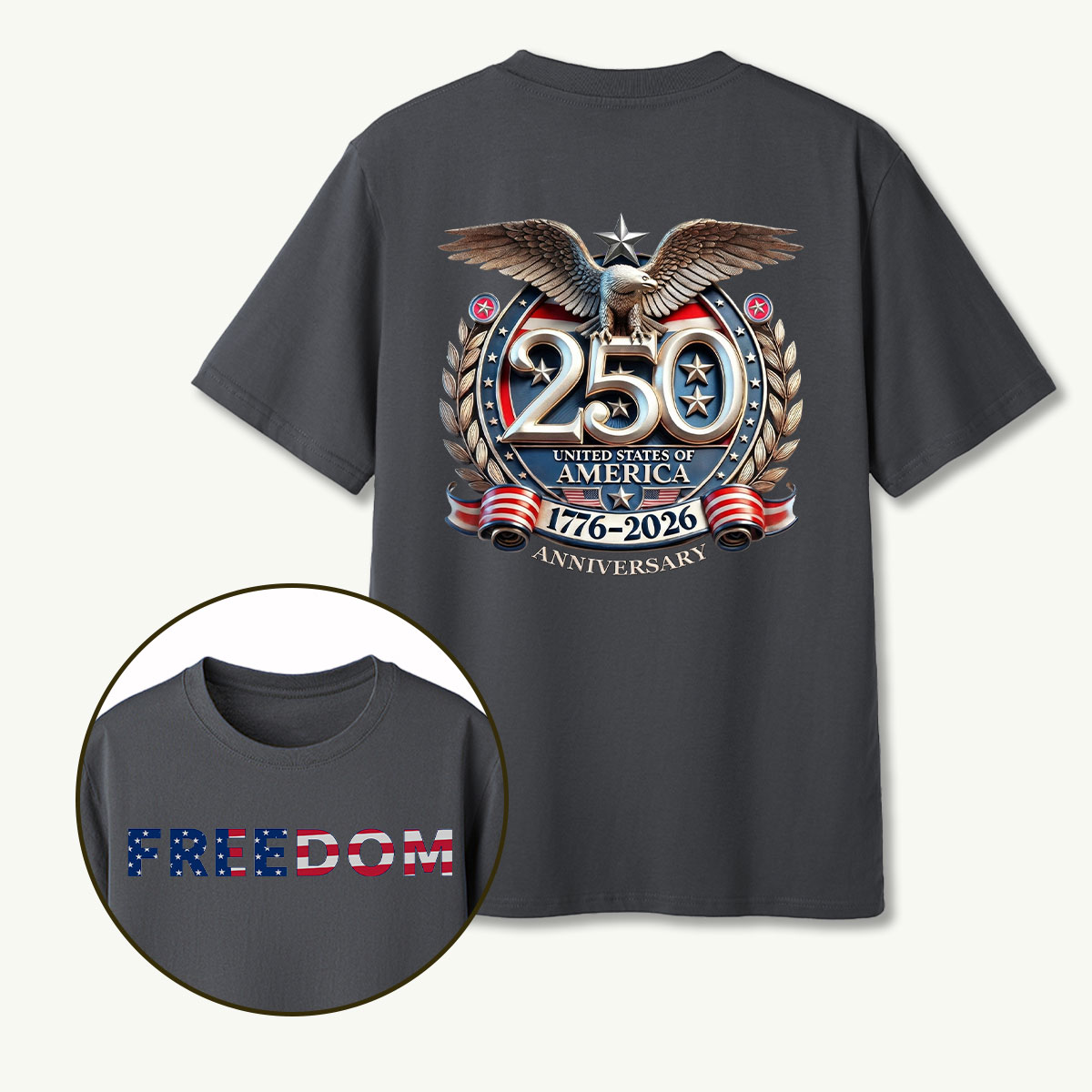 250 United States of America 1776‑2026 Anniversary Eagle T‑Shirt