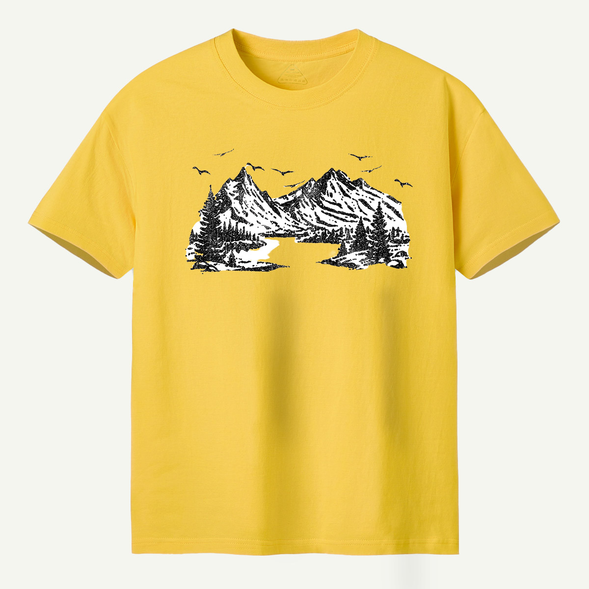 Mountain Valley Wilderness Sketch T-Shirt