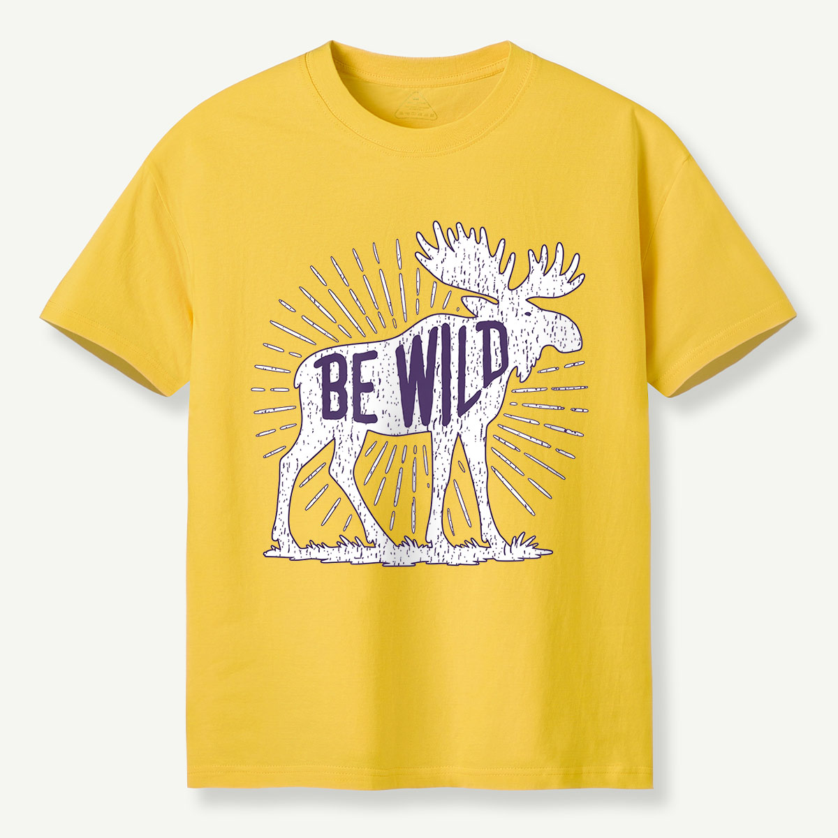 Be Wild Moose Sunburst T-Shirt
