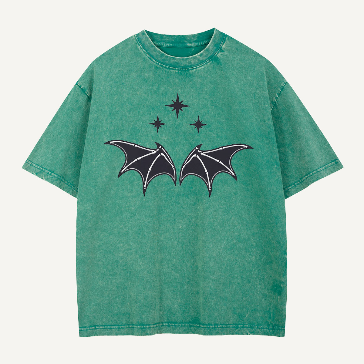 Wings Under the Stars Washed T-Shirt