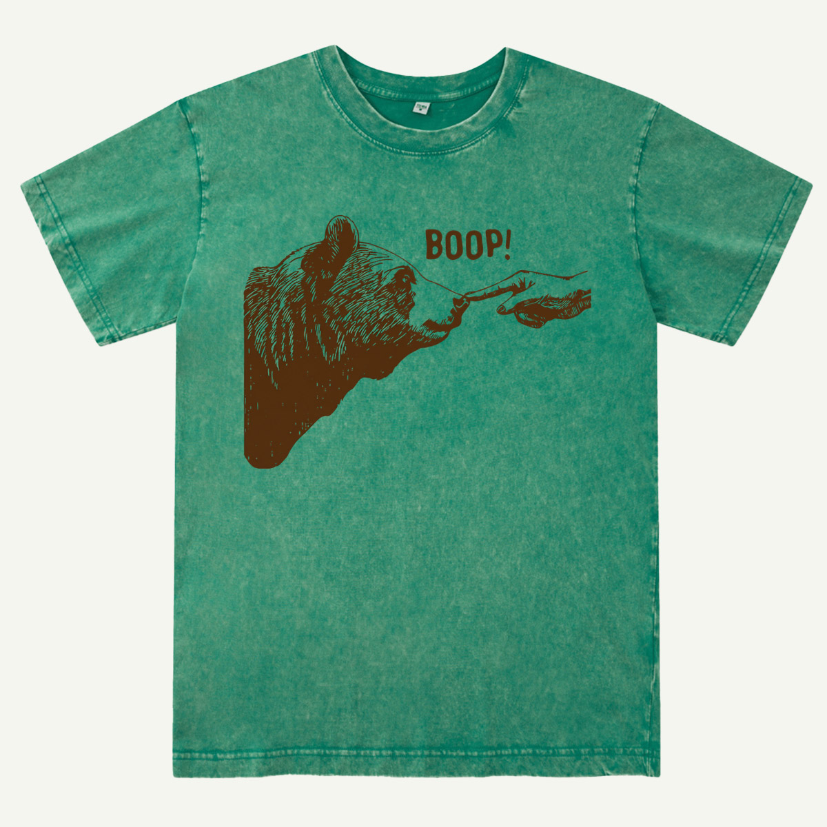 Boop Bear Nose Washed T-Shirt