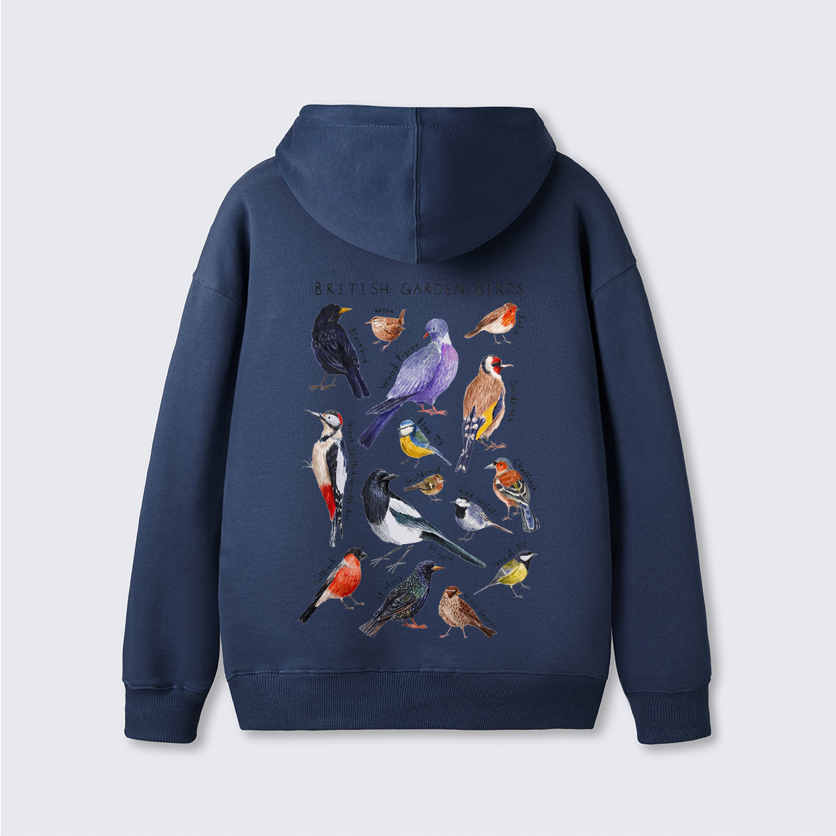 Botanical Garden Birds Wildlife Birdwatching Hoodie