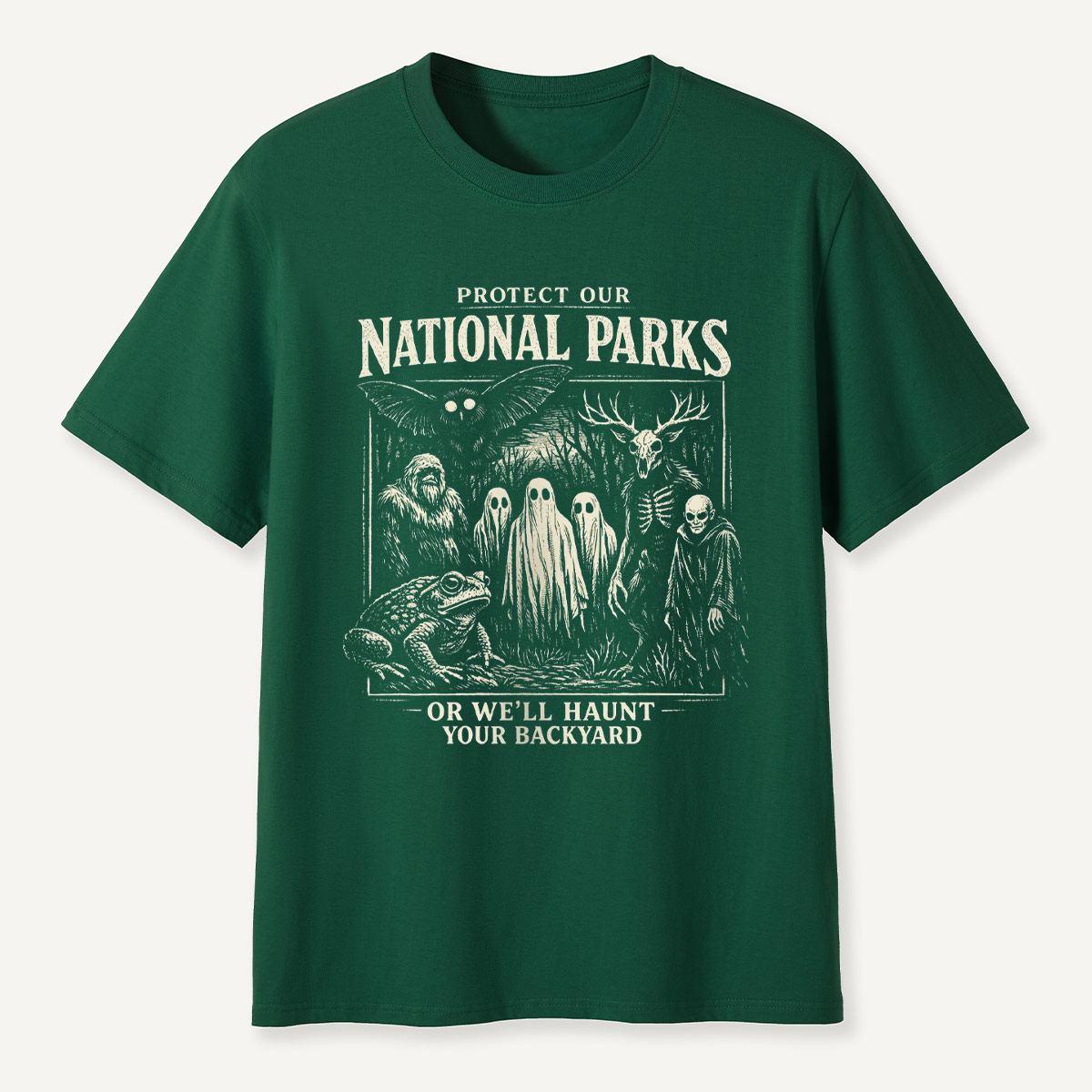 Protect Our National Parks Cryptid T-Shirt