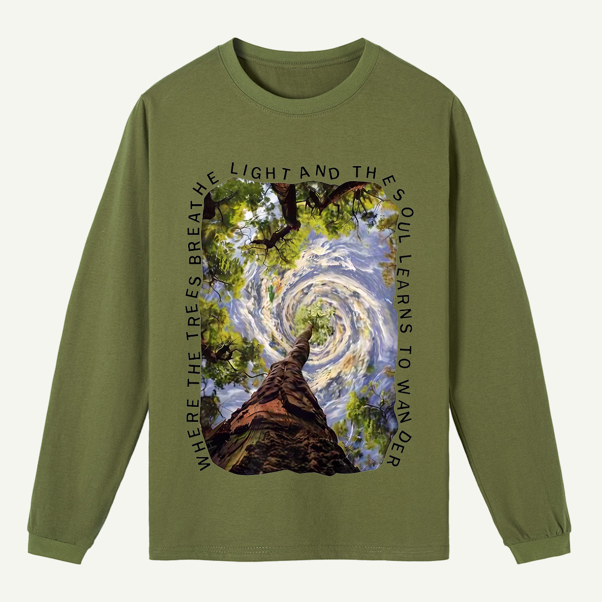 surreal forest Long Sleeve T-Shirt