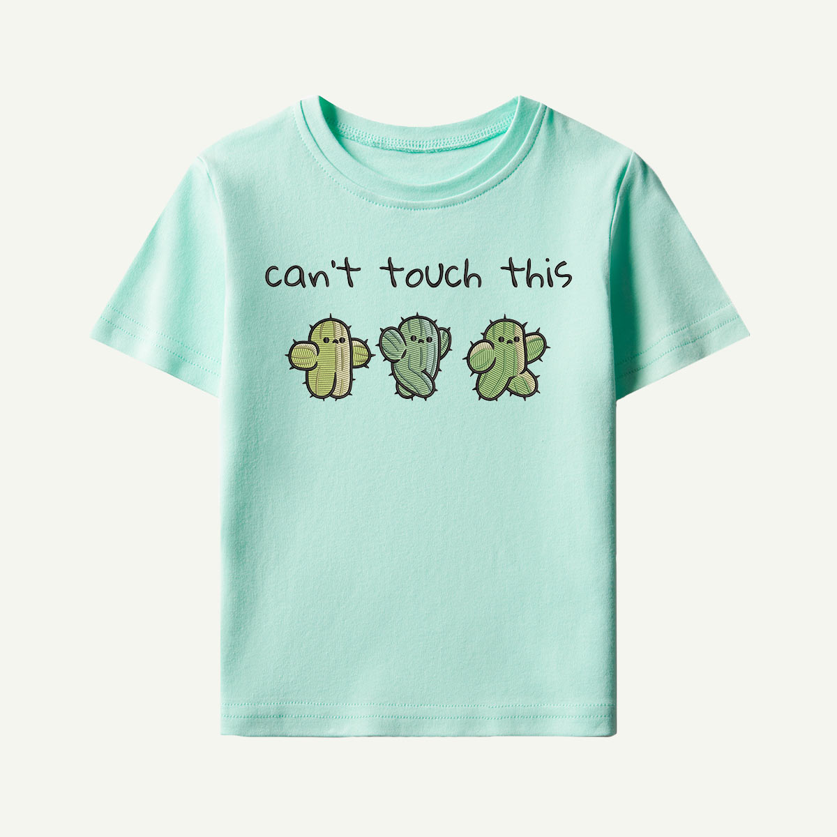 Cactus Trio “Can’t Touch This” Kids T-Shirt