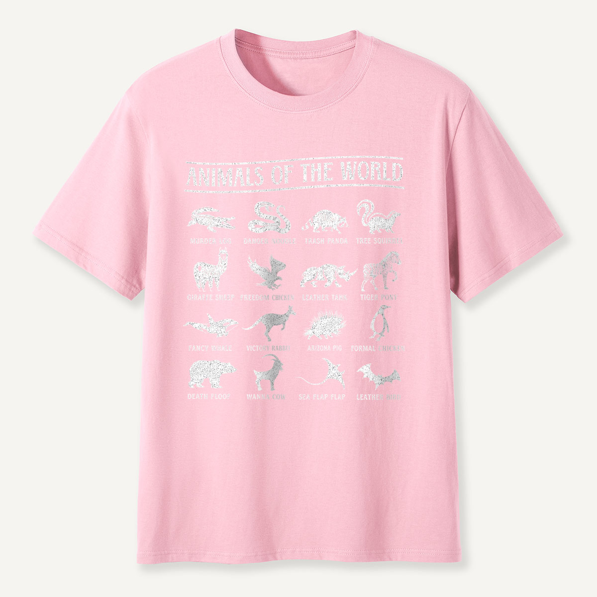 Animals of the World Funny Names T-Shirt