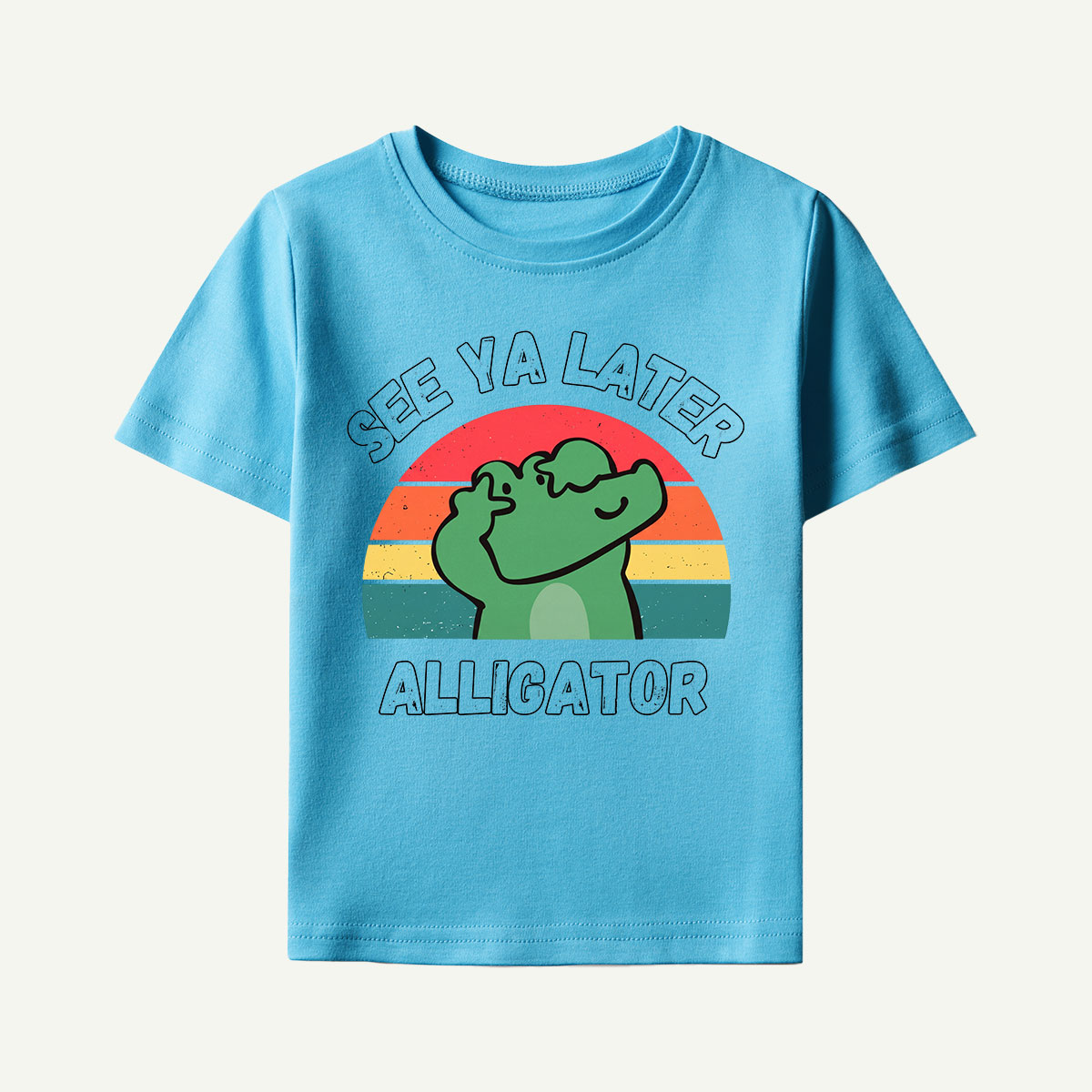See Ya Later Alligator Retro Kids T-Shirt