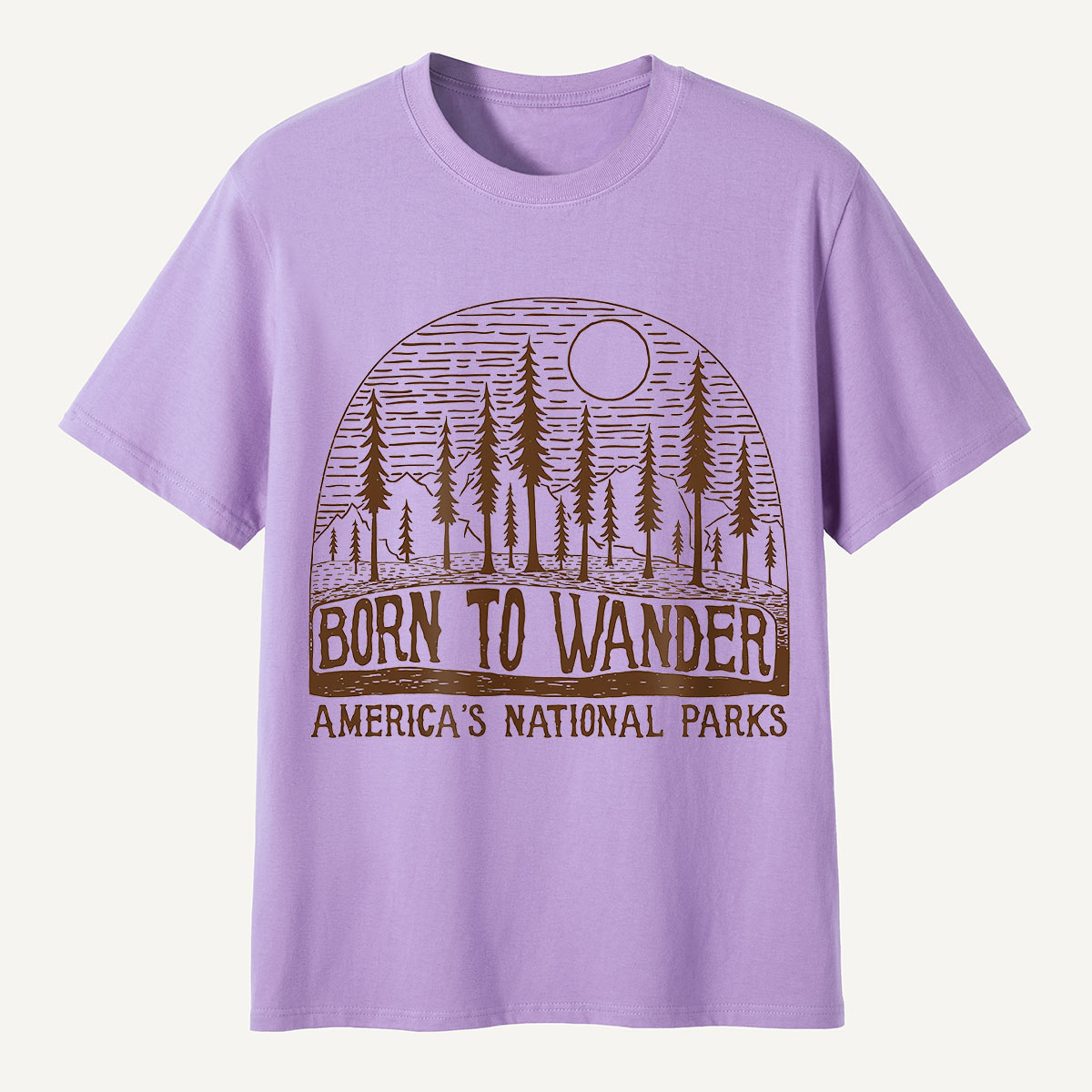 Born to Wander America’s National Parks T-Shirt