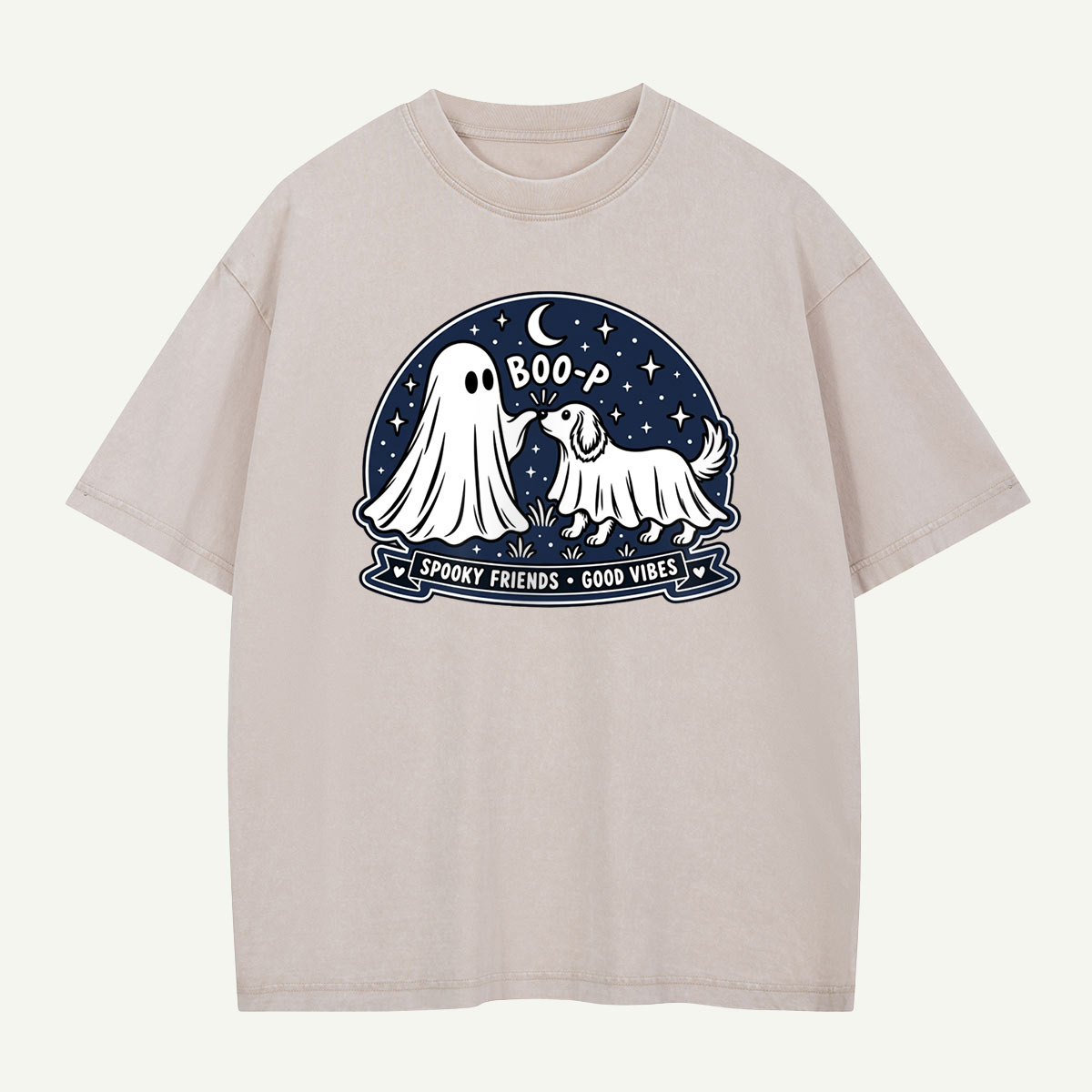 Boo-P Best Friends Washed T-Shirt