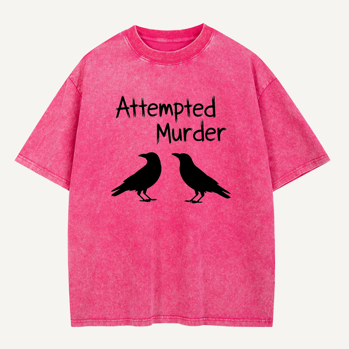 Attempted Murder Washed T-Shirt