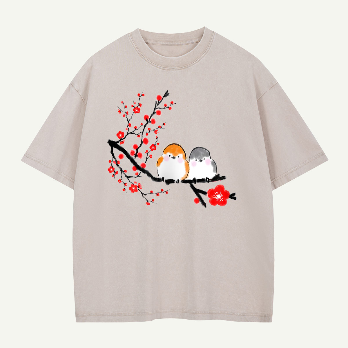 Blossom Branch Buddies Washed T-Shirt