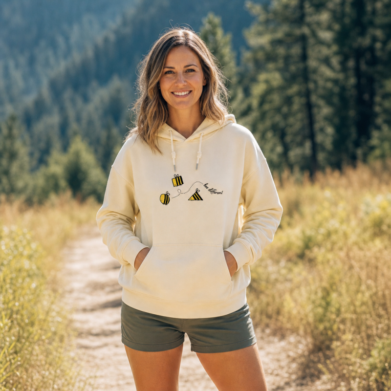 Bee Different Hoodie