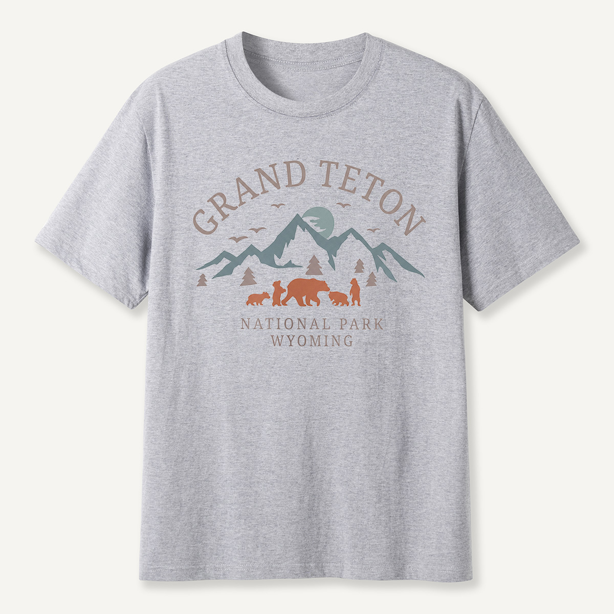 Grand Te ton National Park Wildlife Scene T-Shirt