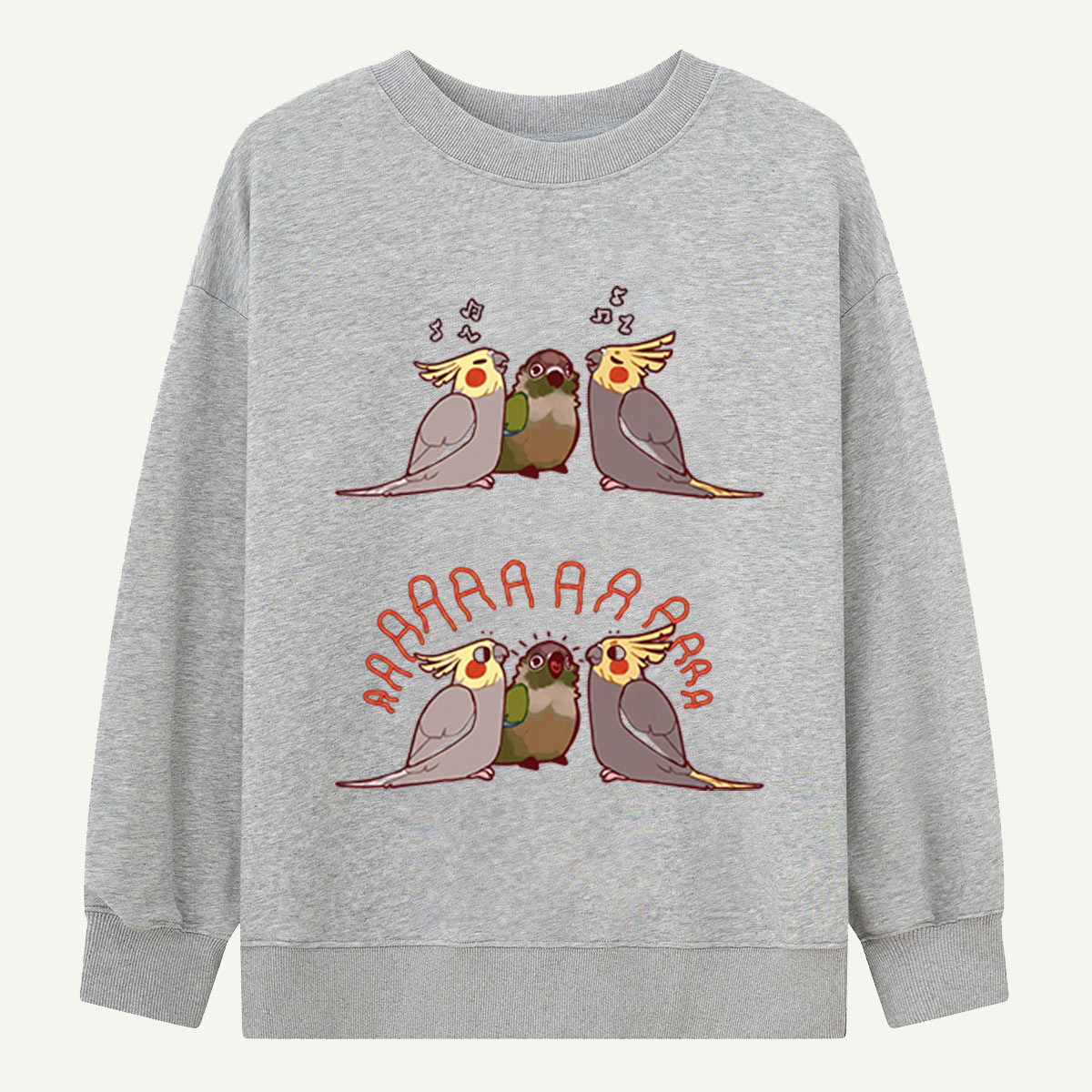 Cockatiel Scream Choir Sweatshirts